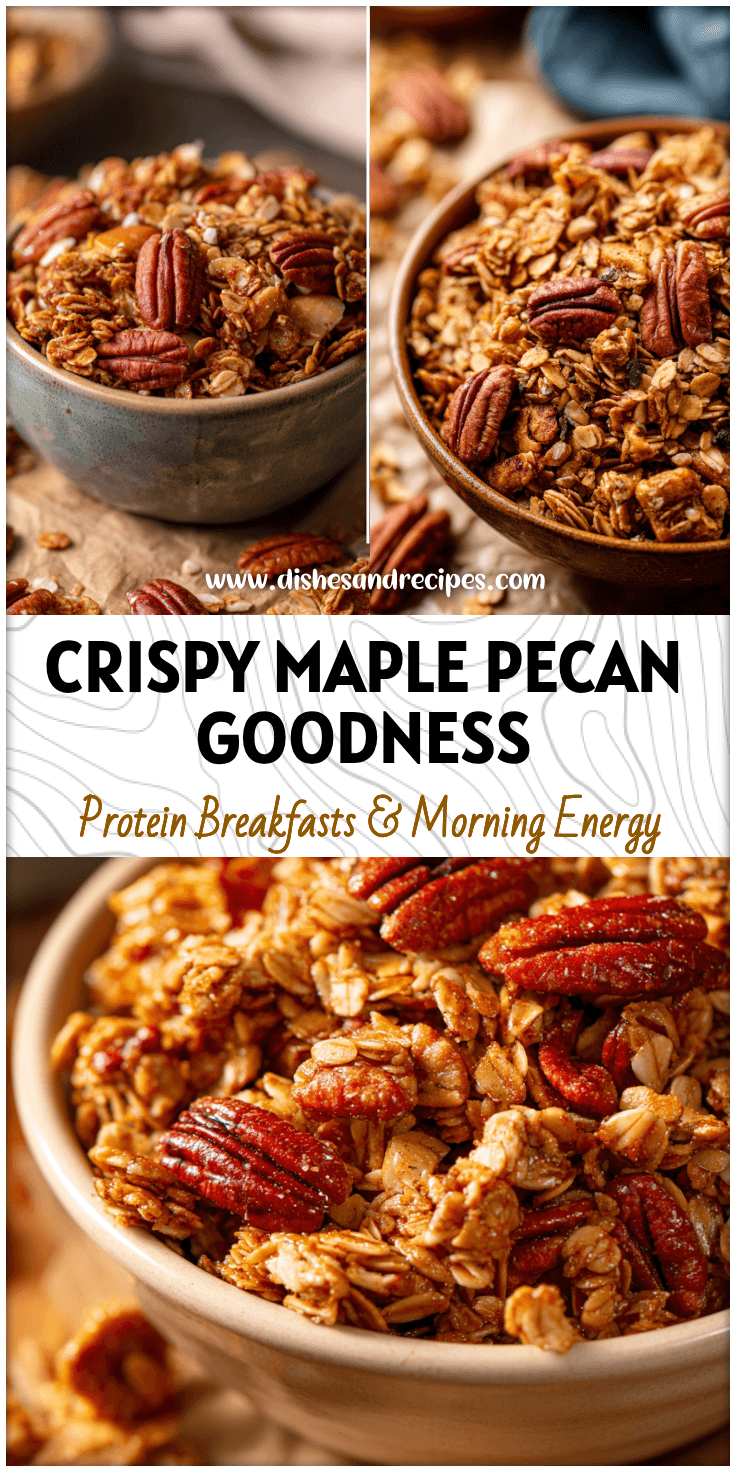 Maple Pecan Granola – Homemade Granola Healthy & Gluten Free Delight